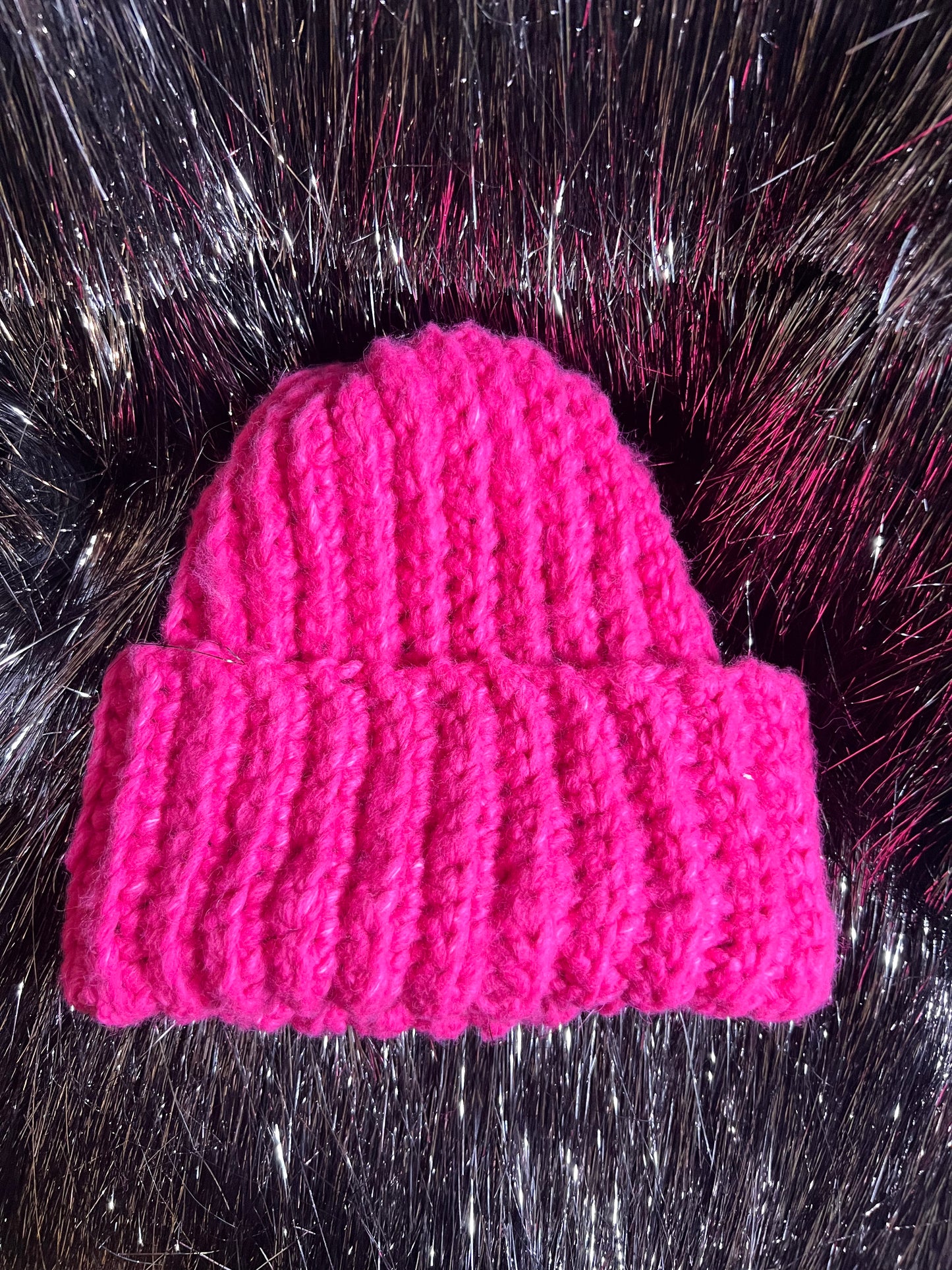 Hot Pink Beanie