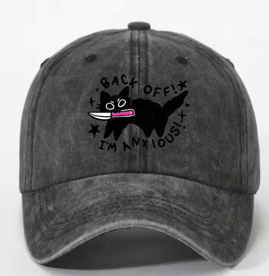 Back Off I'm Anxious Cap
