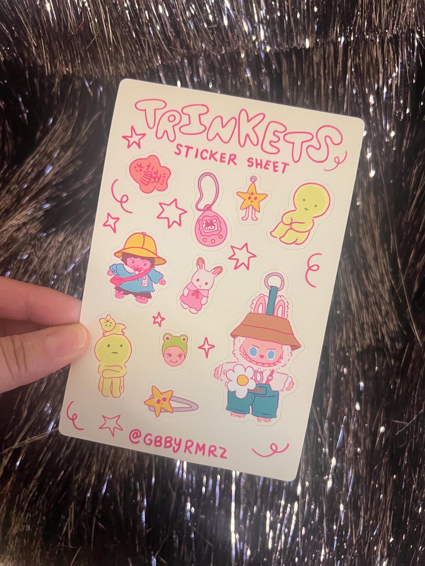 Trinkets Sticker Sheet
