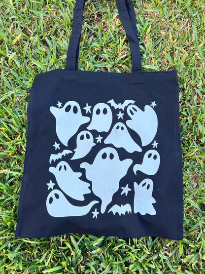 Glow in the Dark Ghost Tote
