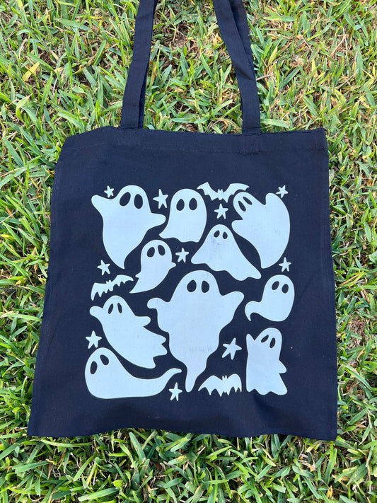 Glow in the Dark Ghost Tote