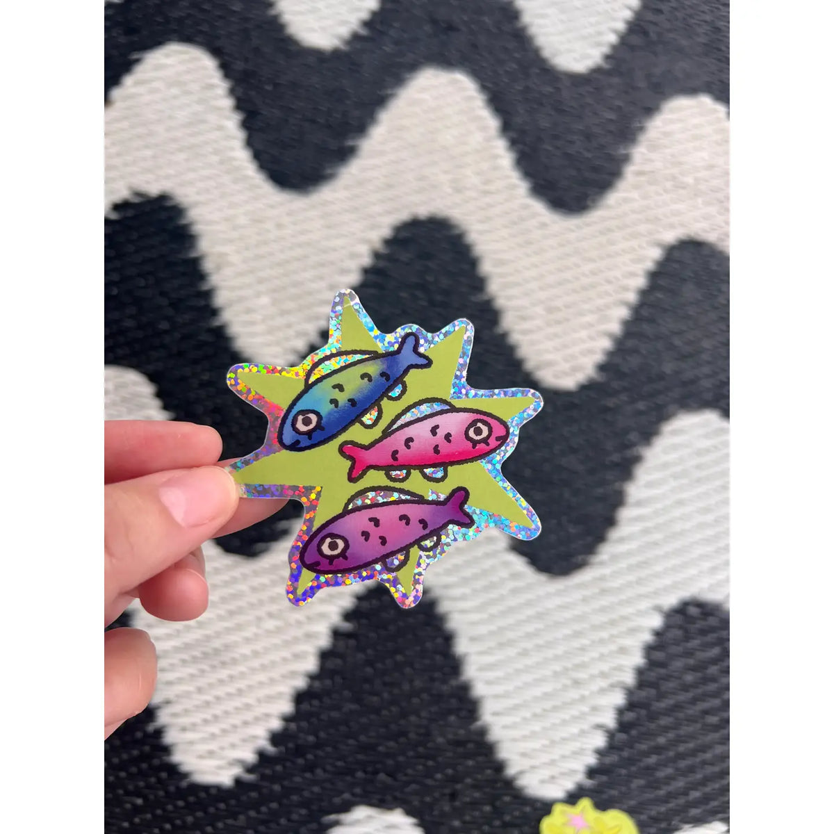 Shiny Fish Sticker