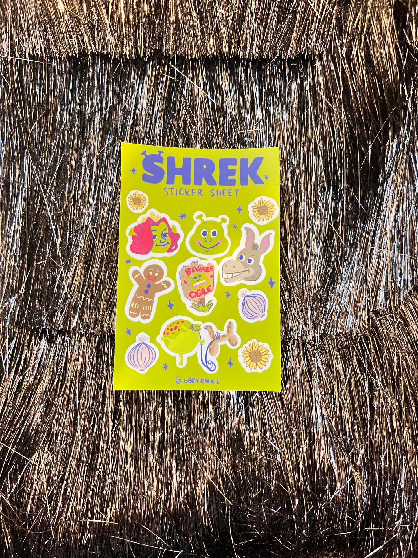 Ogre Sticker Sheet