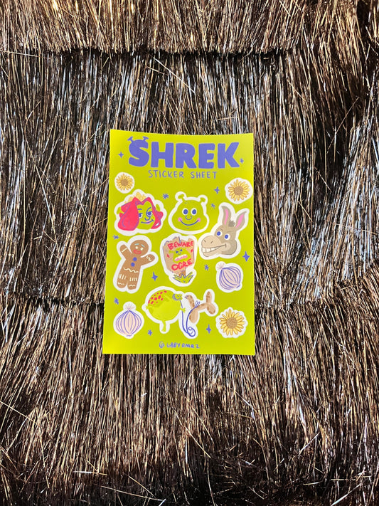 Ogre Sticker Sheet