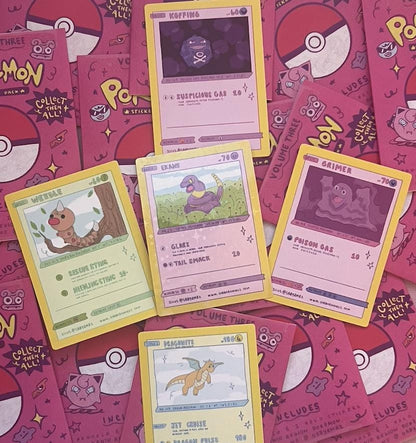 PKMN  Sticker Packs Volume 3