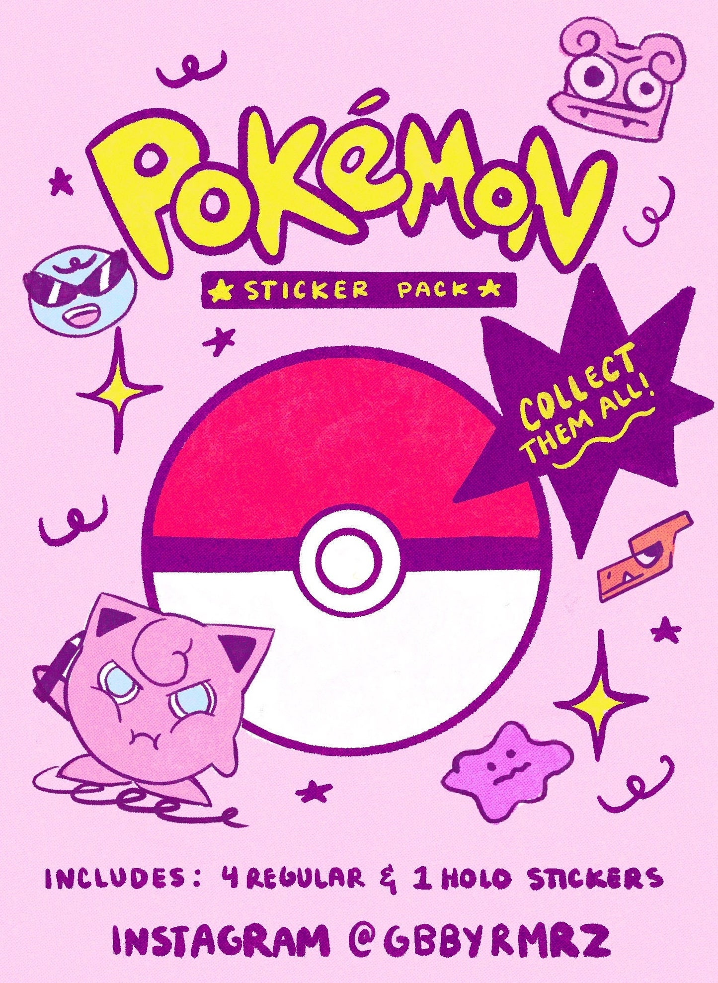 PKMN  Sticker Packs Volume 1
