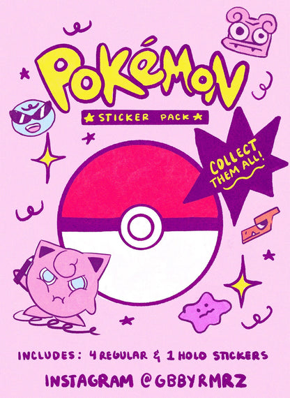PKMN  Sticker Packs Volume 1