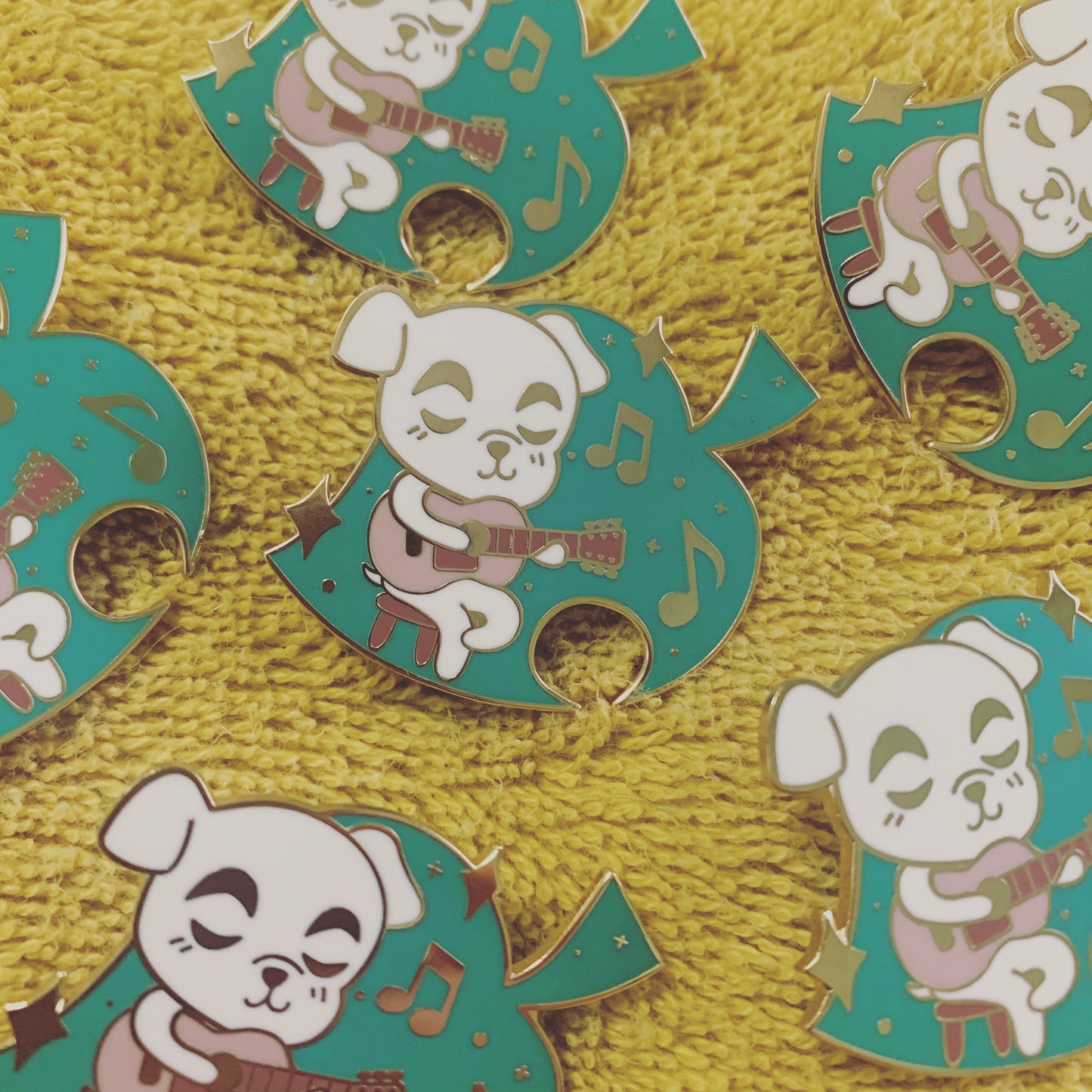 K K Slider Enamel Pin