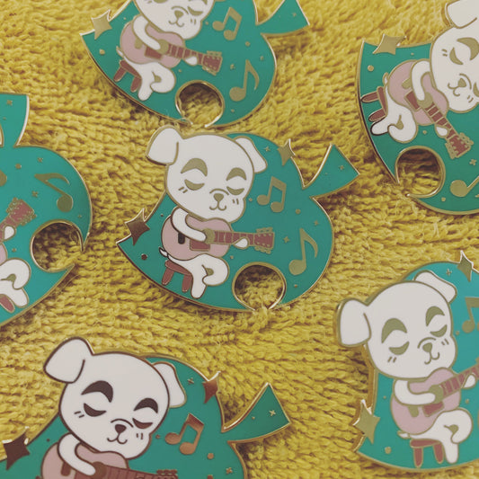 K K Slider Enamel Pin