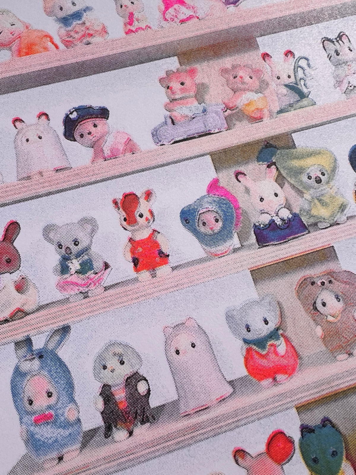 Calico Shelf Print