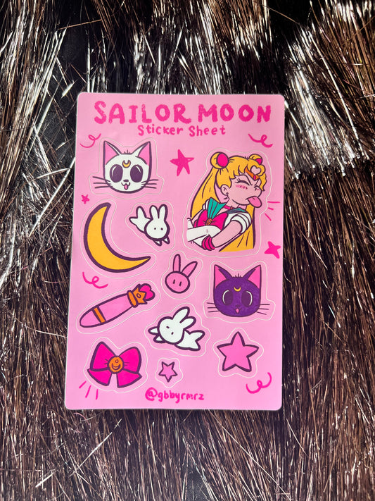 Magical Girl Sticker Sheet