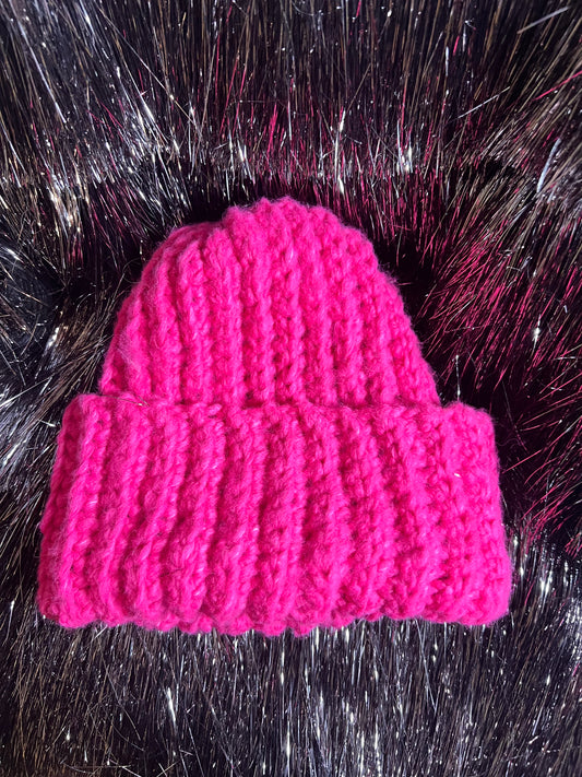 Hot Pink Beanie