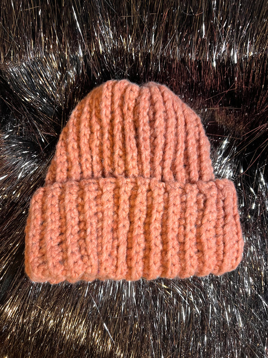 Light Orange Beanie