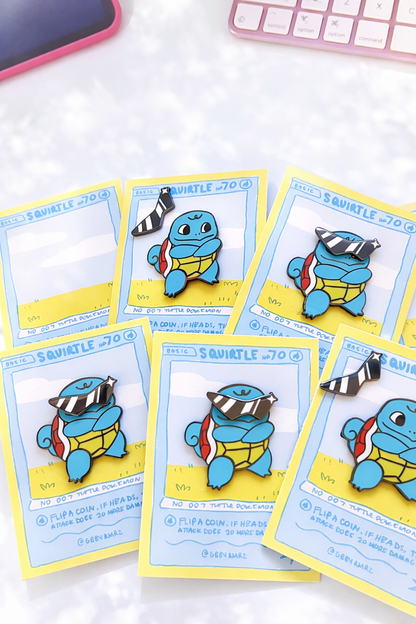 Squirtle Enamel Pin