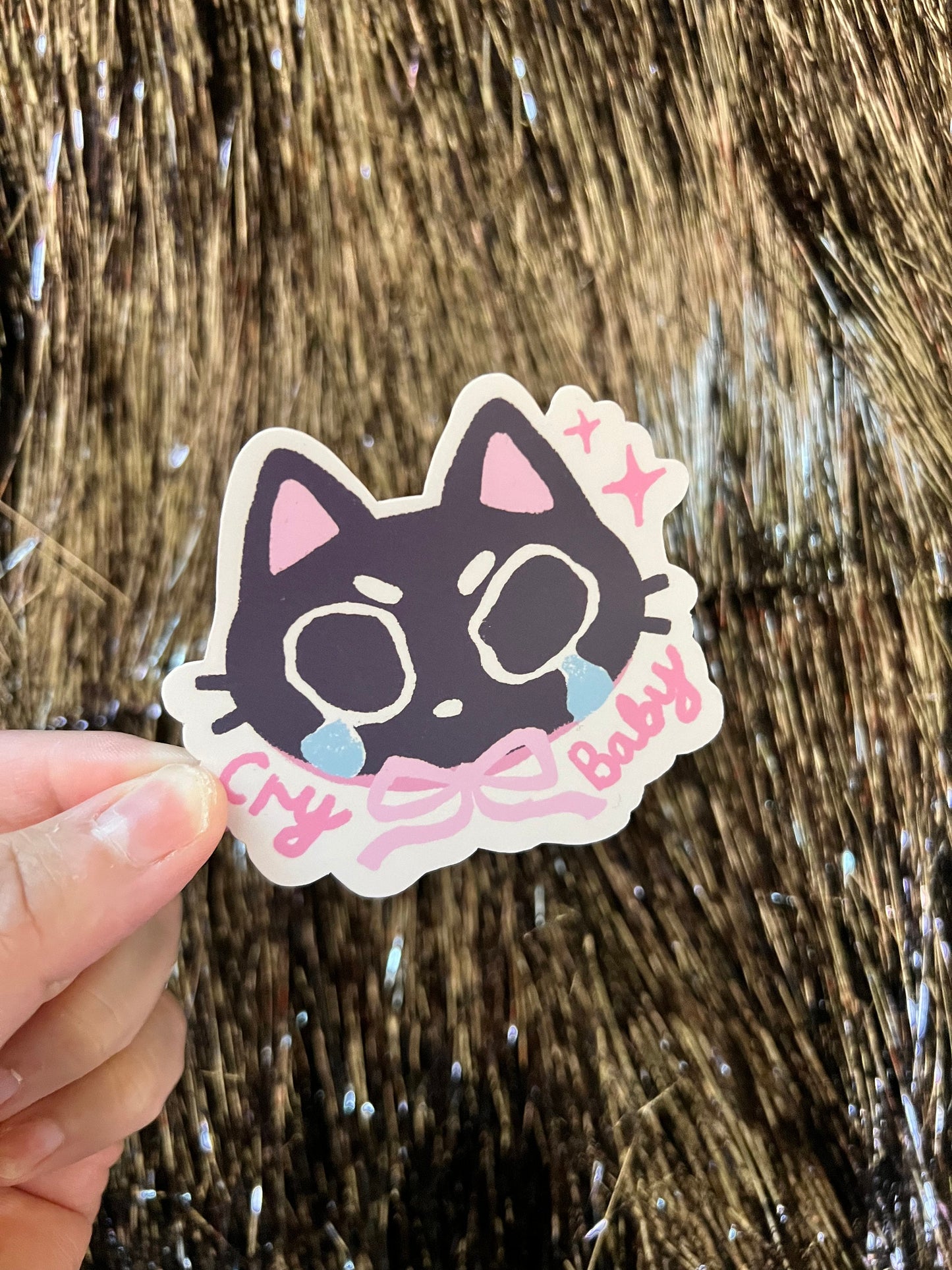 Cry Baby Sticker