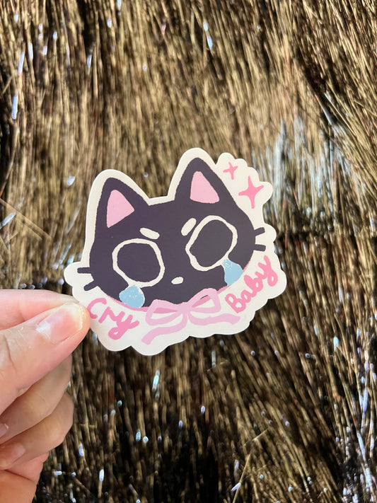 Cry Baby Sticker