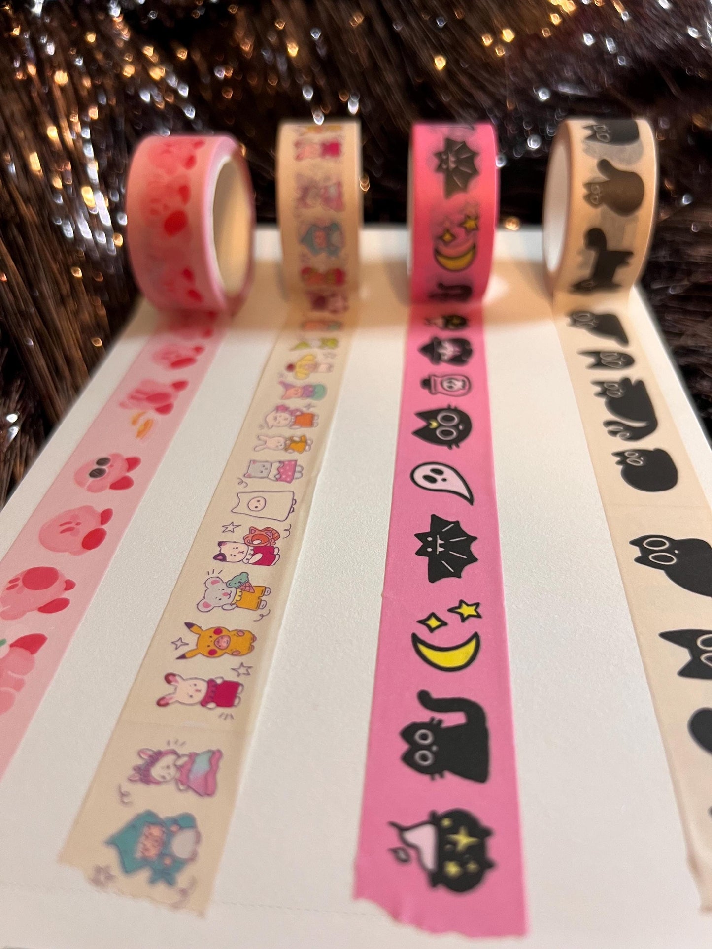 Colorful Character Washi Tape