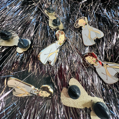 Hard Enamel Leia Pin
