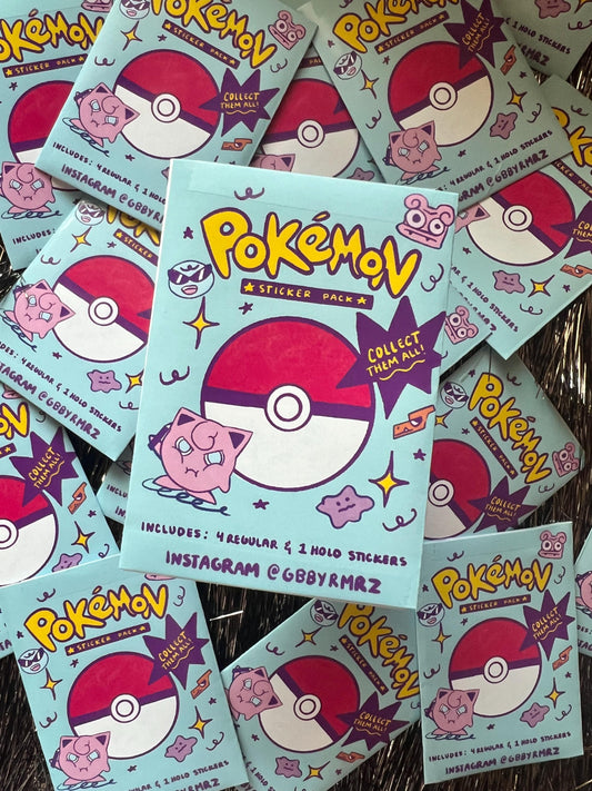 PKMN  Sticker Packs Volume 2