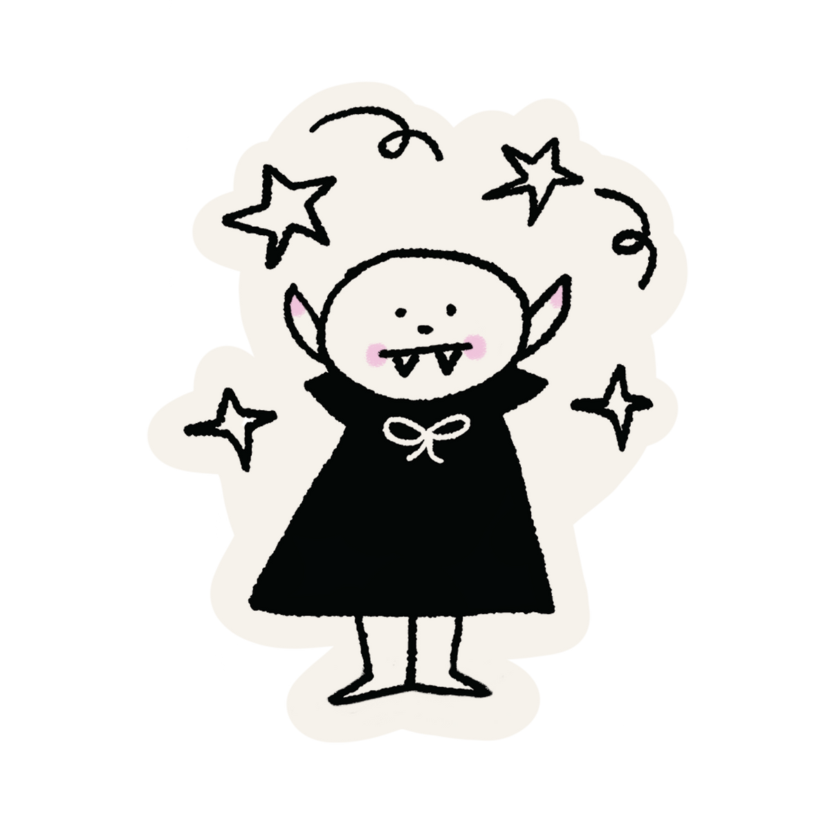 Little Vampire Sticker